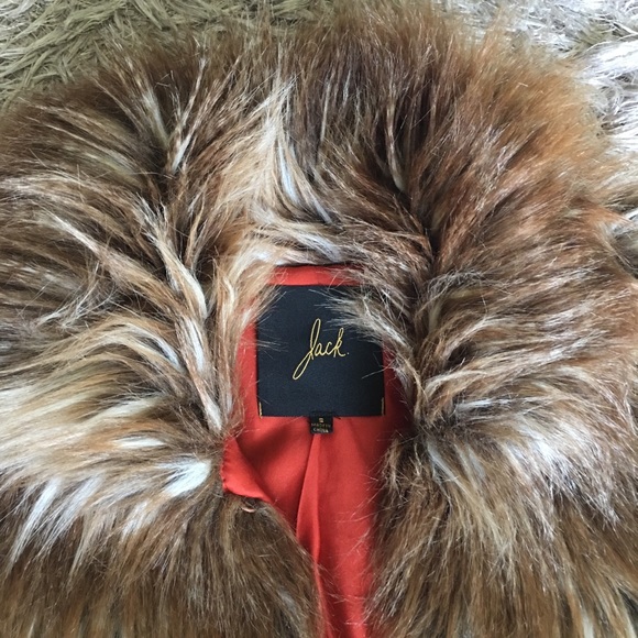 BB Dakota Jack Ombré Fur Vest Size Small - Picture 3 of 5